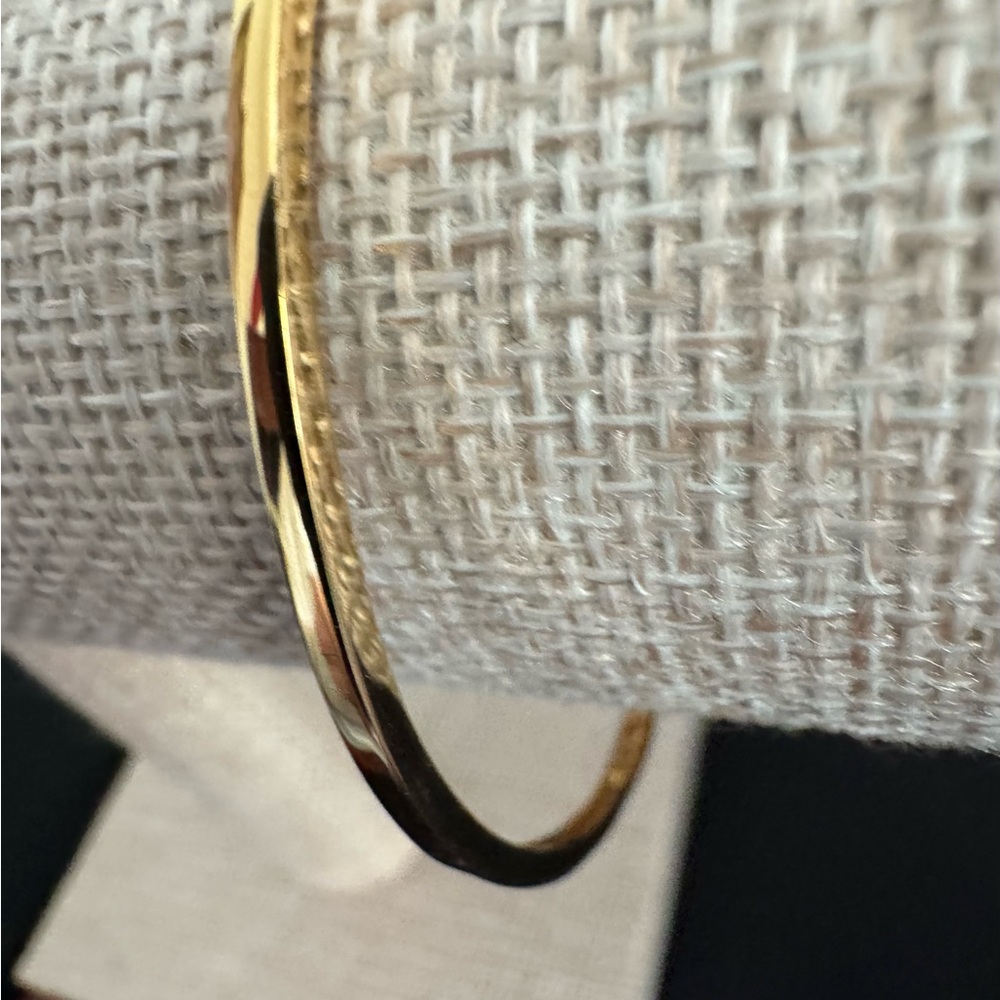Elegant Gold  Bracelet with Sparkling Round Diamonique Crystal Round Accents - Picture 11 of 13